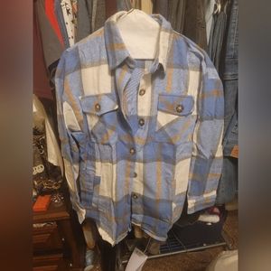 Large brand new shacket